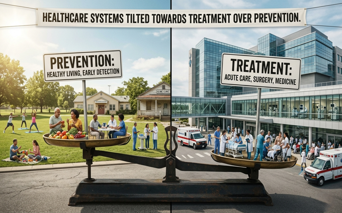 Healthcare systems still tilted towards treatment over prevention, say experts
