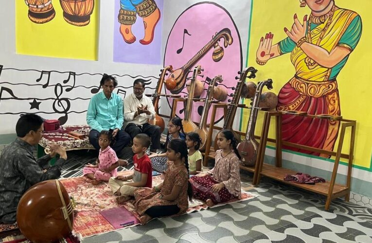 Music and dance school brings arts closer to Vizianagaram children