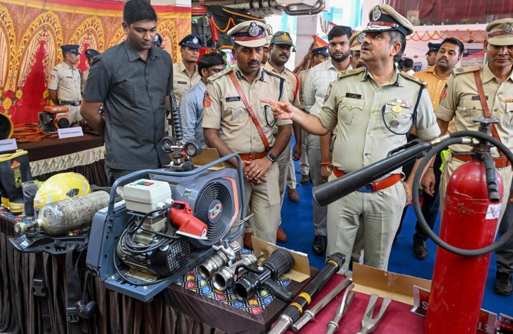 RINL Observes National Fire Service Day