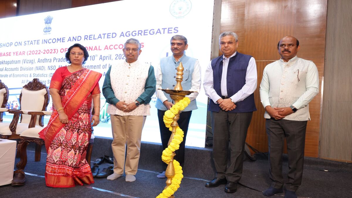 Workshop in Visakhapatnam on New State Income Base Year