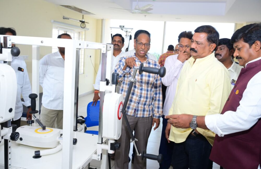 Bheemili MLA Donates ₹1.13 Crore Medical Equipment to Elder Care