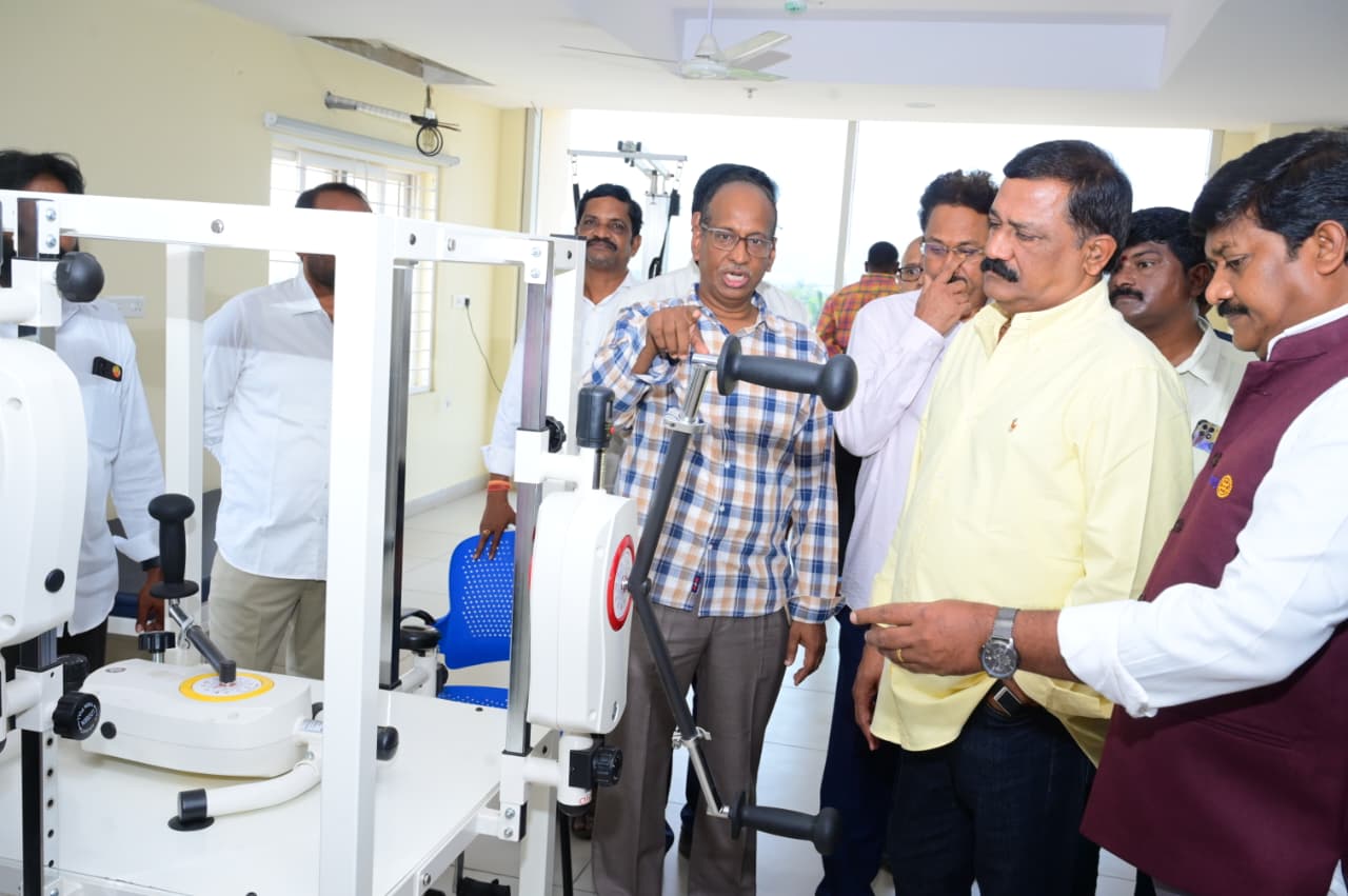 Bheemili MLA Donates ₹1.13 Crore Medical Equipment to Elder Care