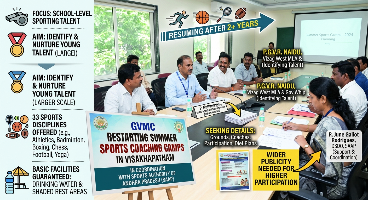 GVMC to Relaunch Summer Sports Camps After Two-Year Gap