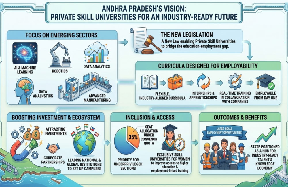 AP to set up private skill universities to boost jobs, industry-ready talent