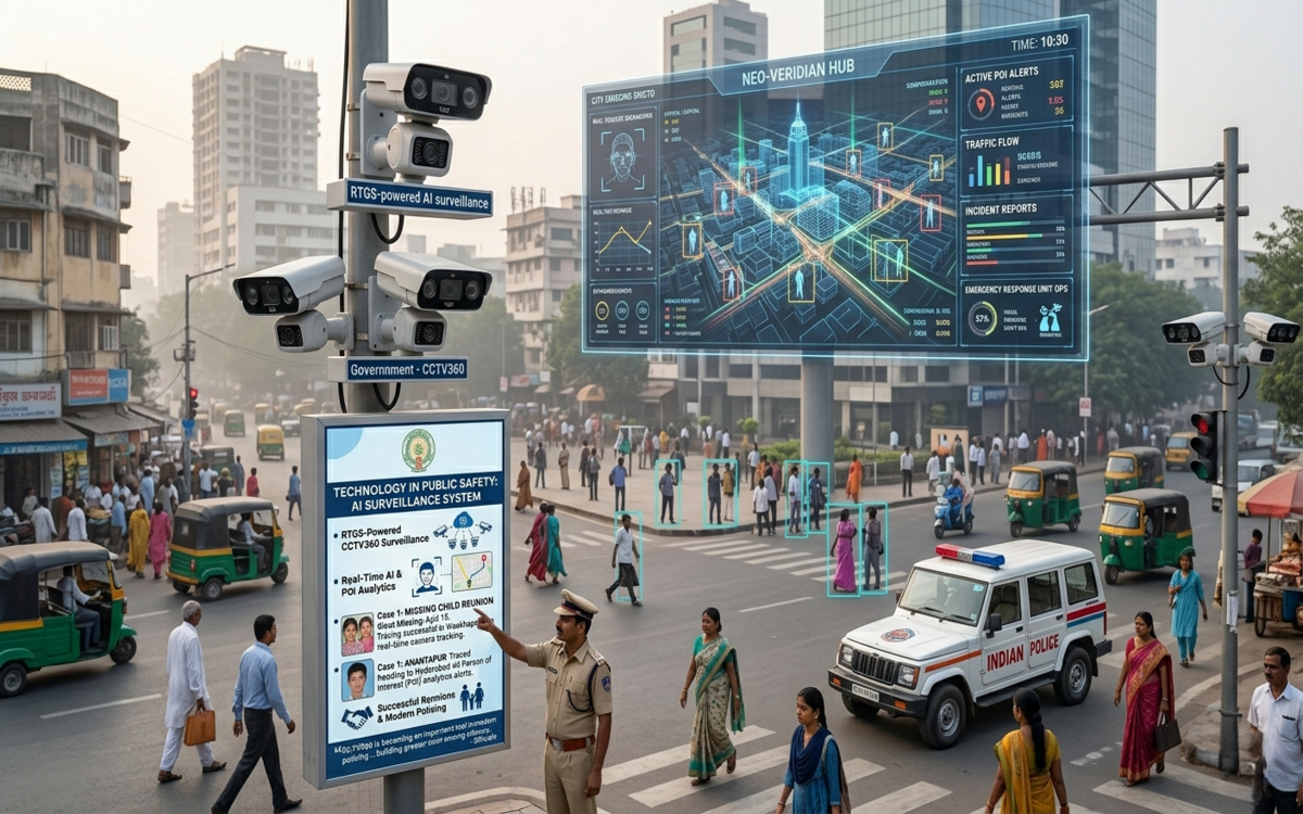 RTGS CCTV360 Helps Police Trace Three Missing Children