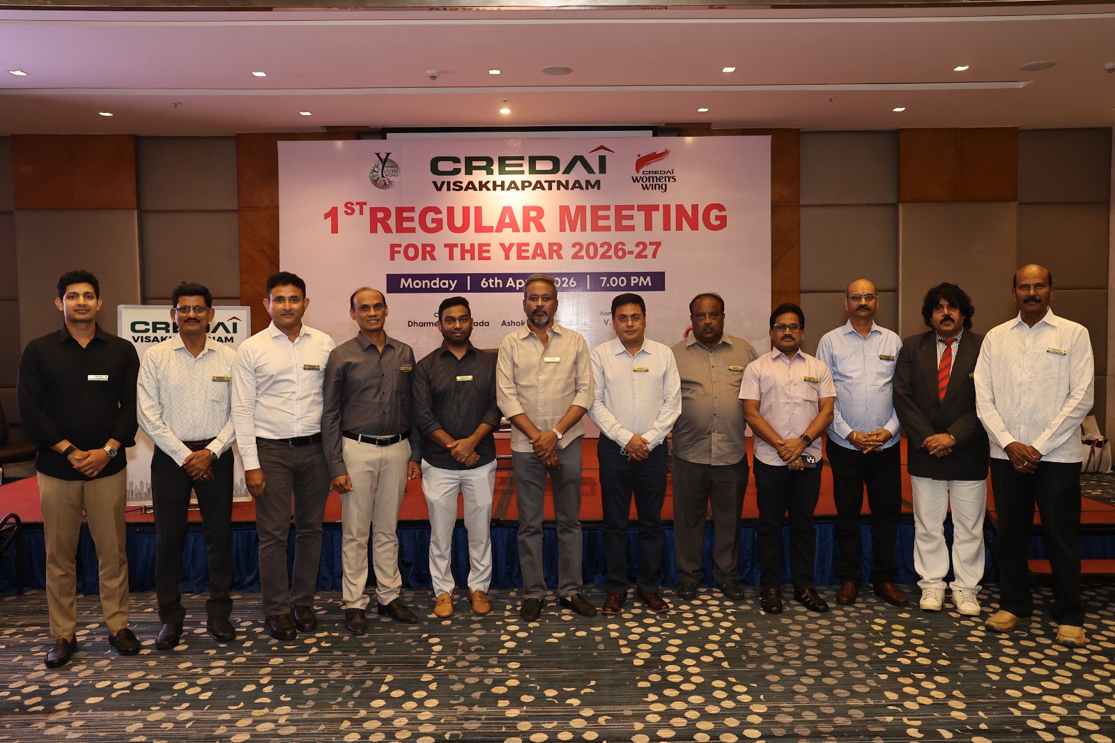 CREDAI Visakhapatnam Announces New Leadership for 2026–27