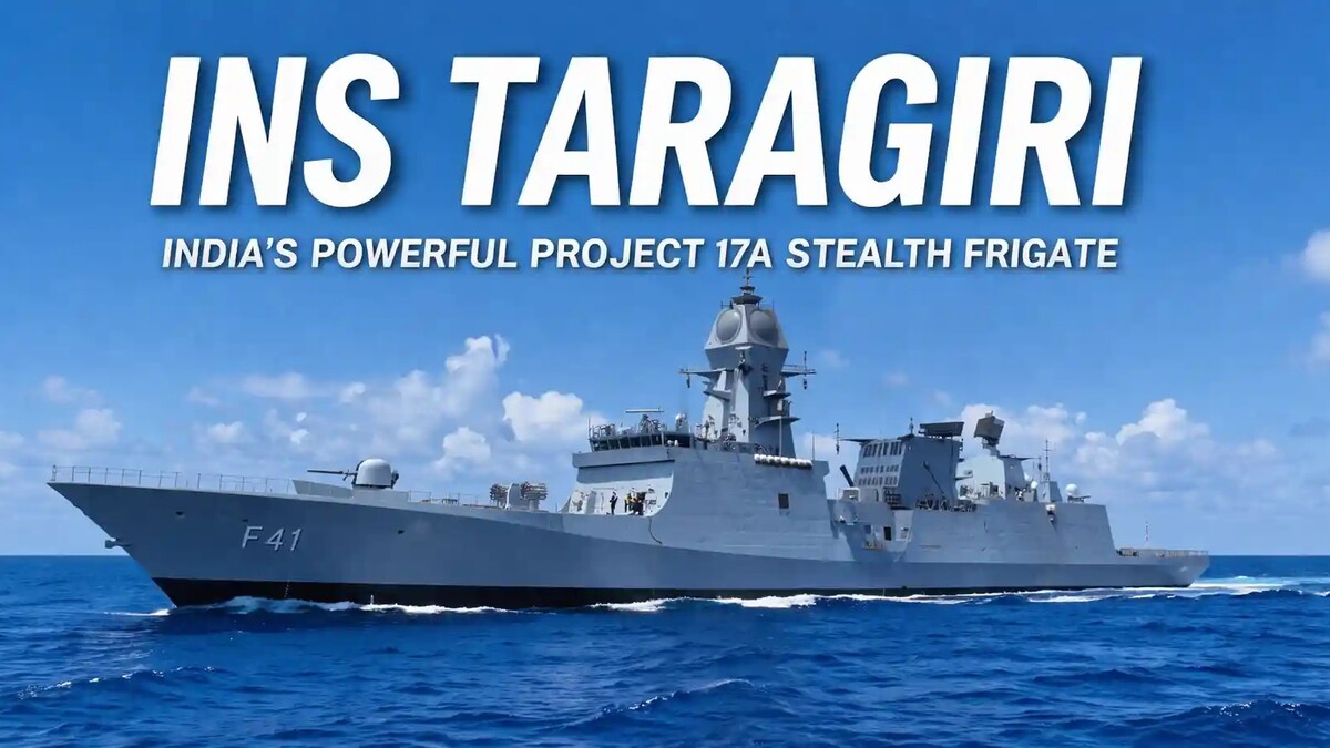 Stealth frigate INS Taragiri to join Navy today