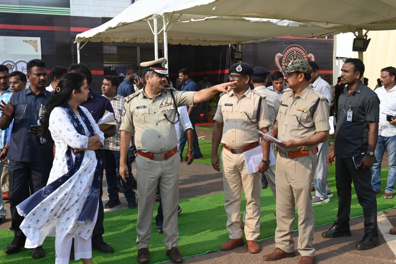 1,950 police deployed for AU centenary, VIP visits in Visakhapatnam