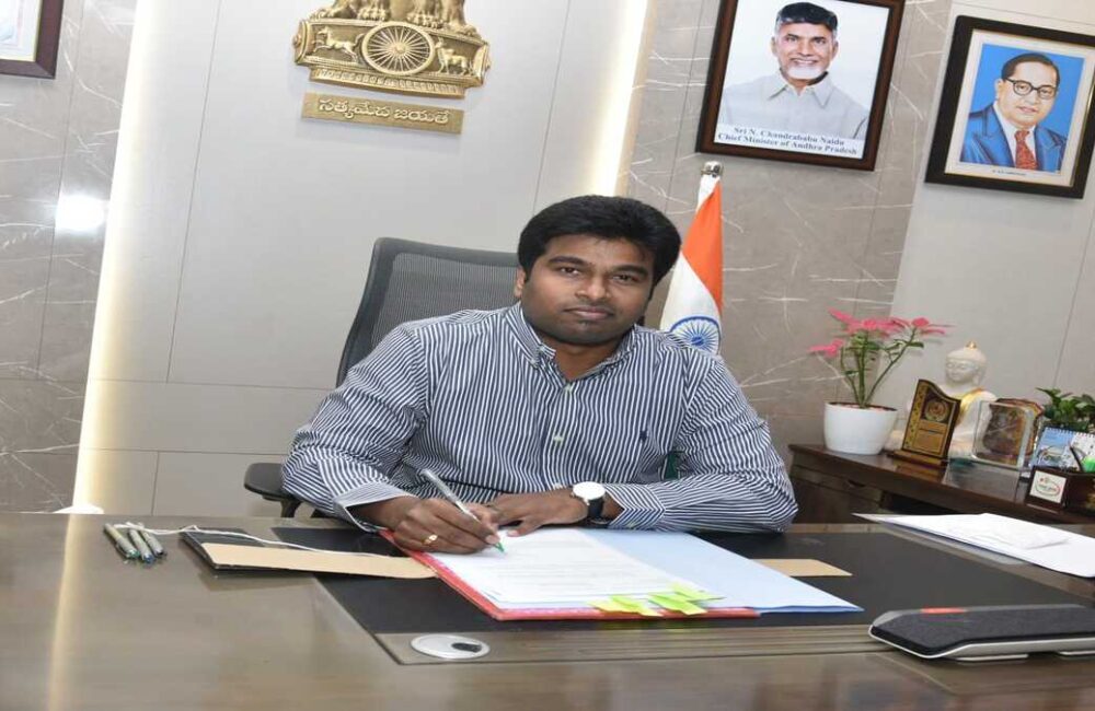 Muttimbaku Abhishikth Kishore assumes charge as Visakhapatnam Collector
