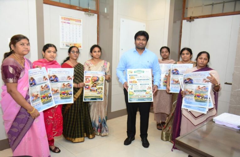 Collector launches Poshan Pakhwada