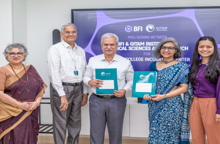 GITAM University, BFI Launch MedTech Incubation Centre