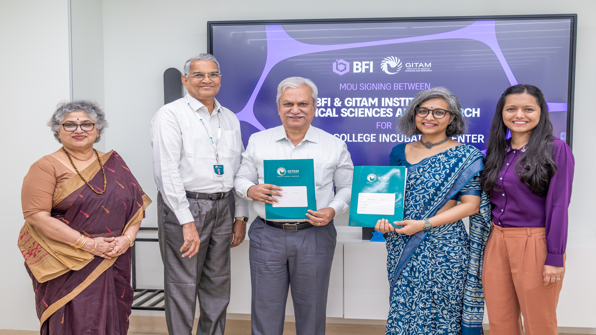 GITAM University, BFI Launch MedTech Incubation Centre