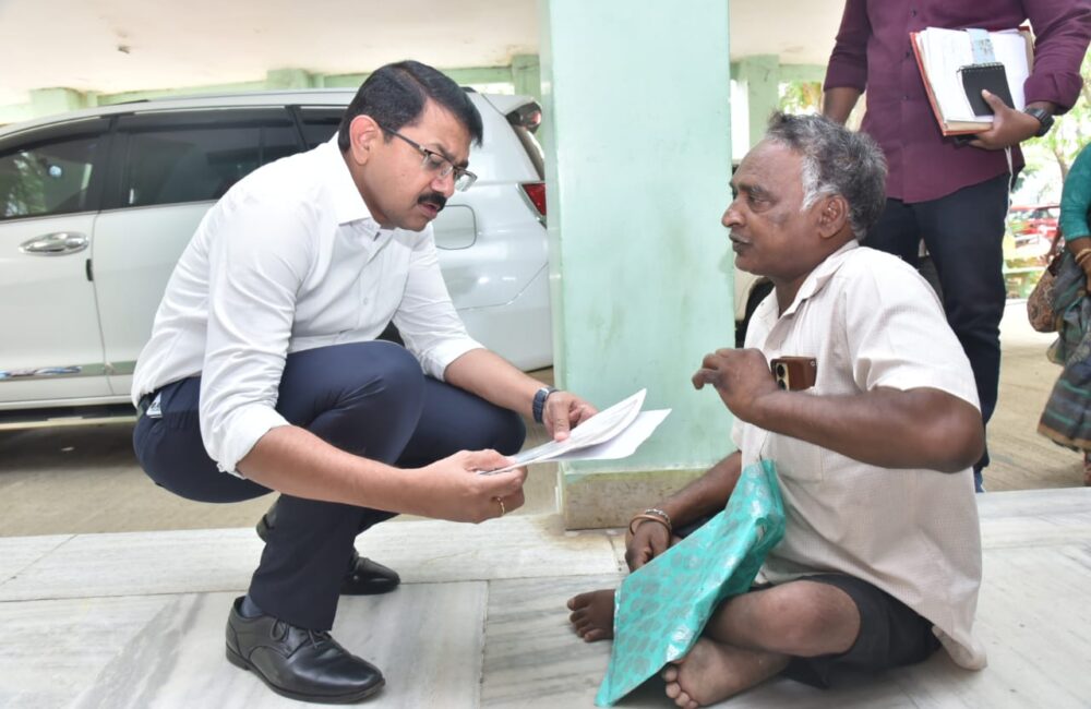 Collector’s Compassion: Helping a Differently-Abled Citizen in Person