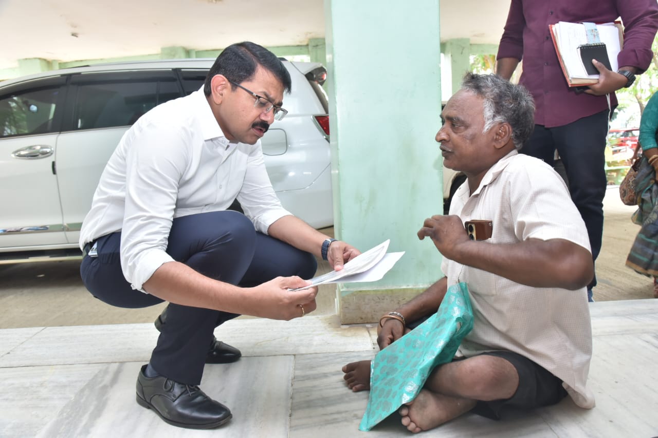 Collector’s Compassion: Helping a Differently-Abled Citizen in Person