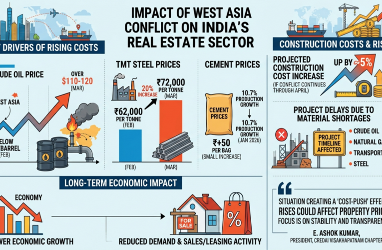 West Asia conflict may push up construction costs by 5%