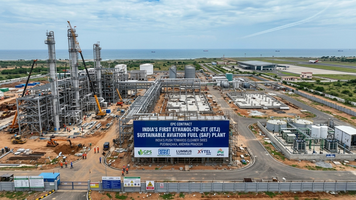 NTPC, GPS Renewables to build India's first SAF plant in AP