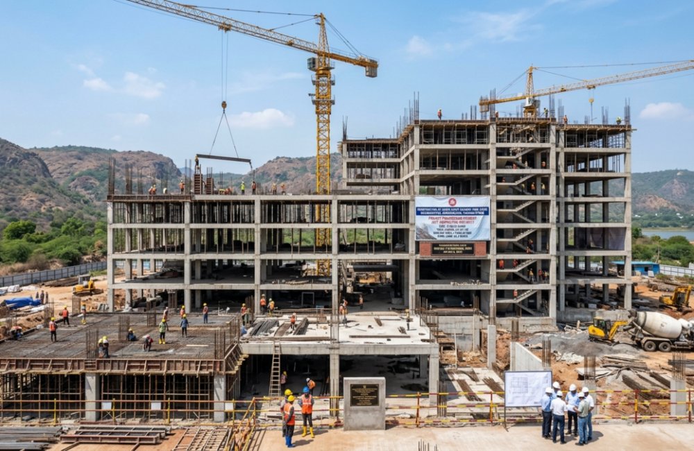 Work on South Coast Railway Zone headquarters gathers pace