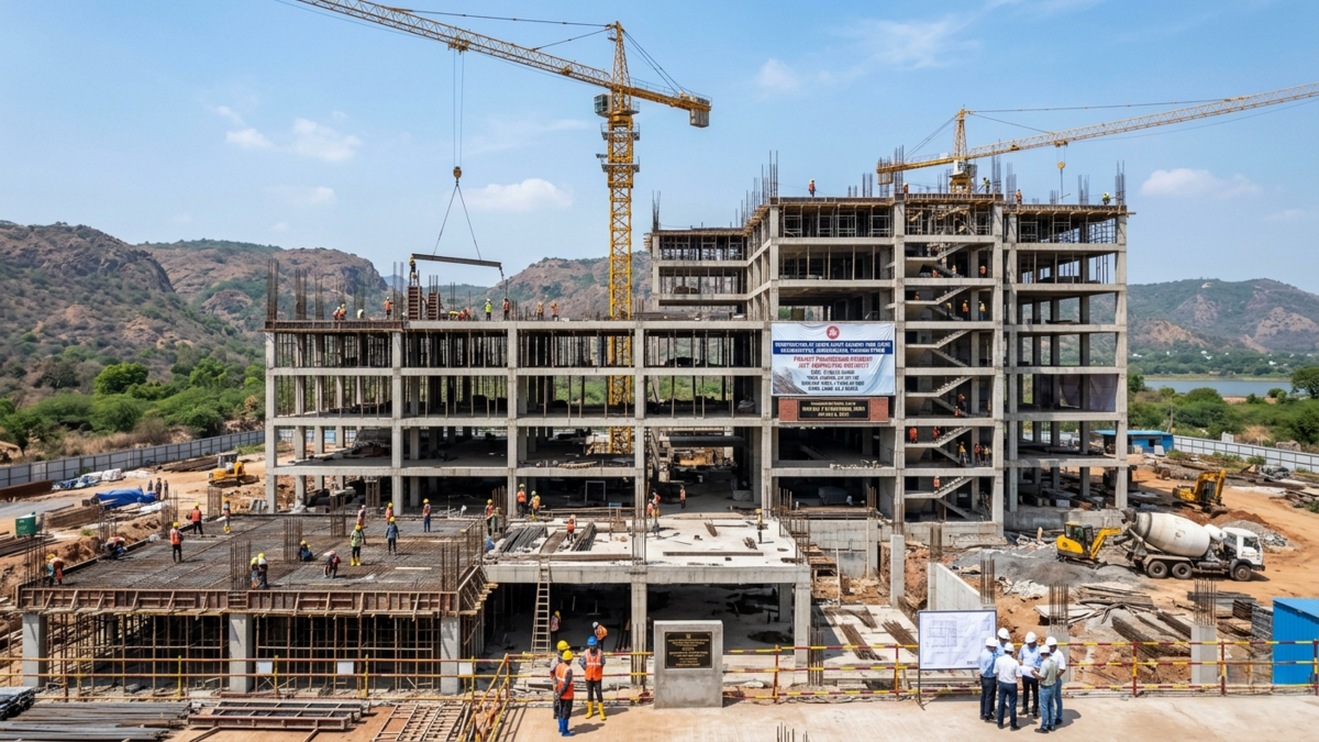 Work on South Coast Railway Zone headquarters gathers pace