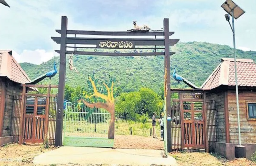 Sharada Vanam eco-park opened to visitors near Kasimkota