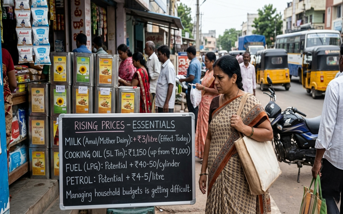 Essential commodity prices climb, fuel hike prospects add inflationary pressure