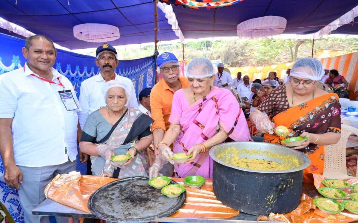 Retired From Work, Still Serving With Heart