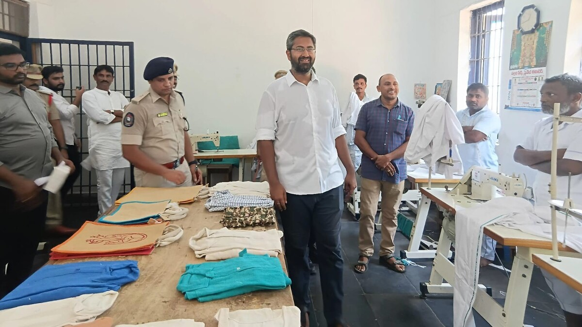Vizag Jail Emerges as Mini Industrial Hub, MP Lauds Reform Initiatives