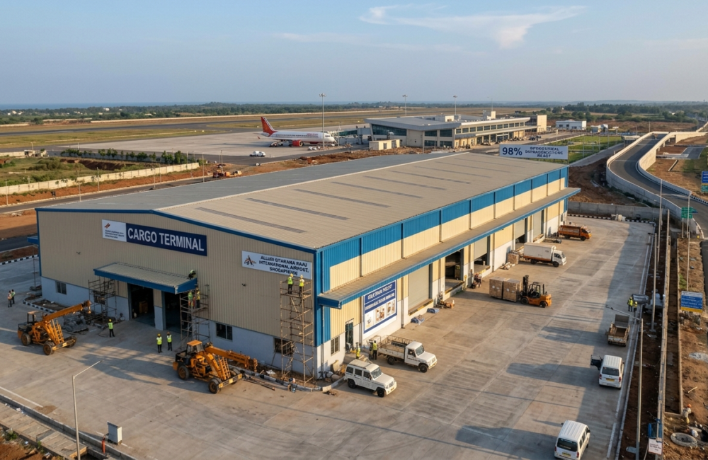 Bhogapuram Cargo Terminal Set for Launch by August-September