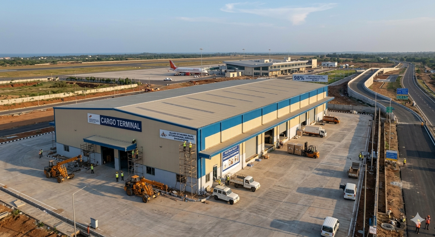 Bhogapuram Cargo Terminal Set for Launch by August-September