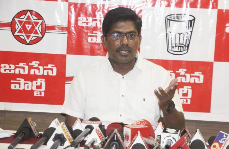 Jana Sena seeks probe into ₹40-crore Port Stadium compensation