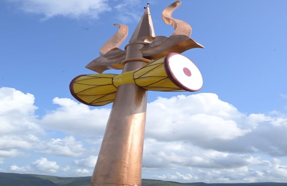 65-Ft Trident Unveiled at Kailasagiri to Boost Vizag Tourism