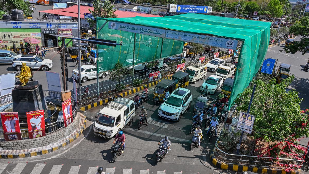 GVMC rolls out cooling shade at RTC Complex junction