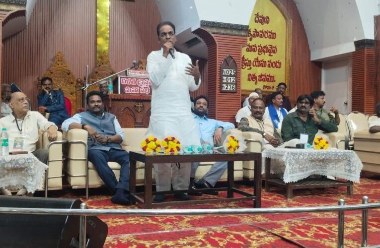 Seelam Alleges Targeting of Dalit Christians Over Reservations