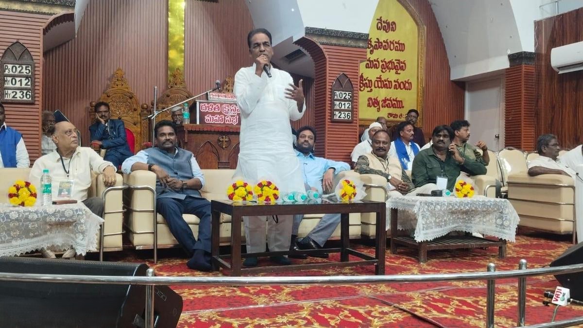Seelam Alleges Targeting of Dalit Christians Over Reservations