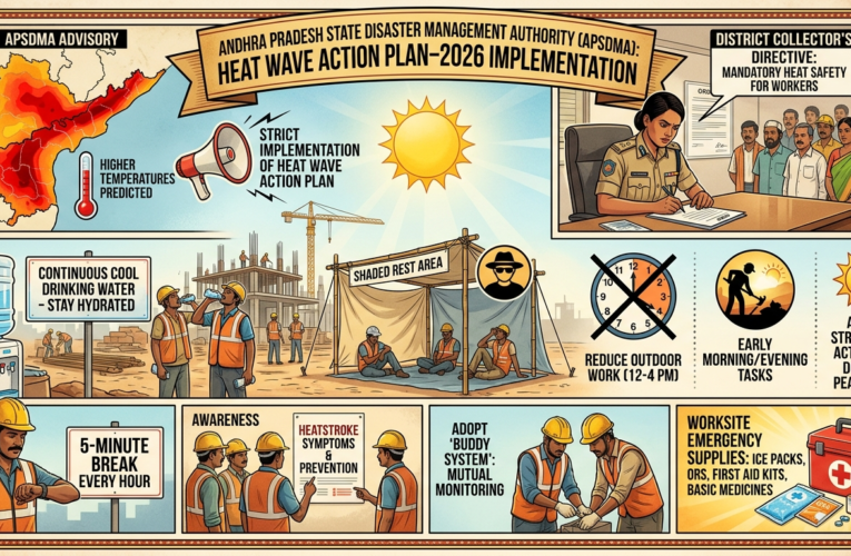 APSDMA Flags Heat Risk, Enforces Heat Action Plan 2026