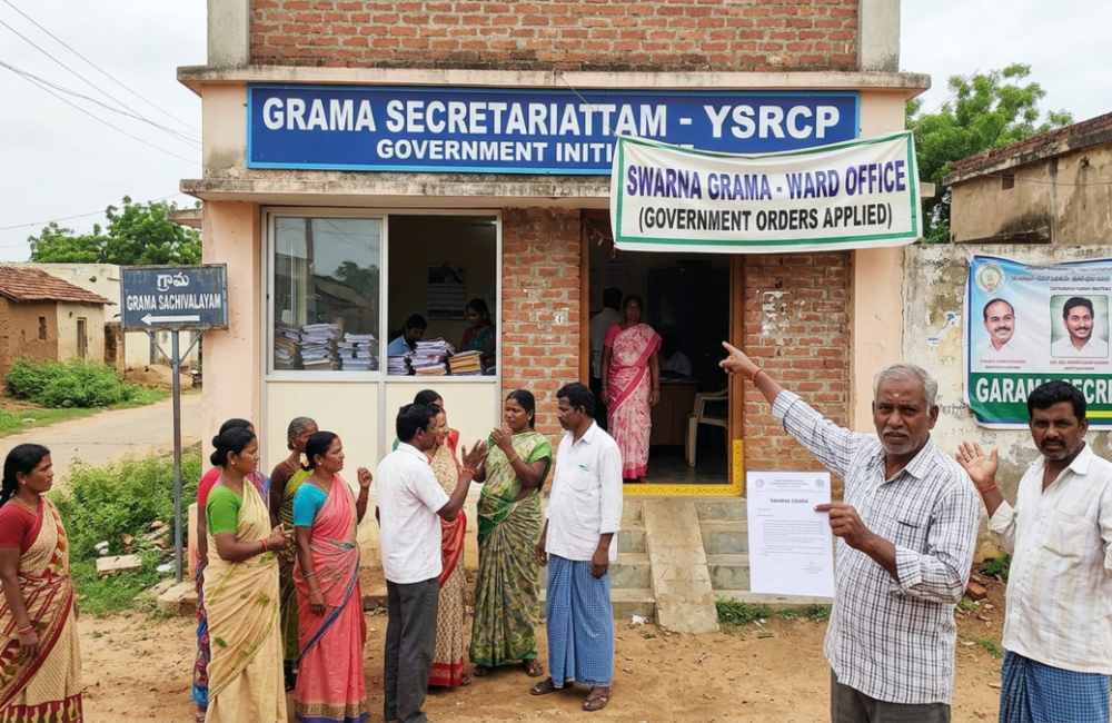 ‘Swarna Grama’ renaming yet to reflect on ground, confusion persists