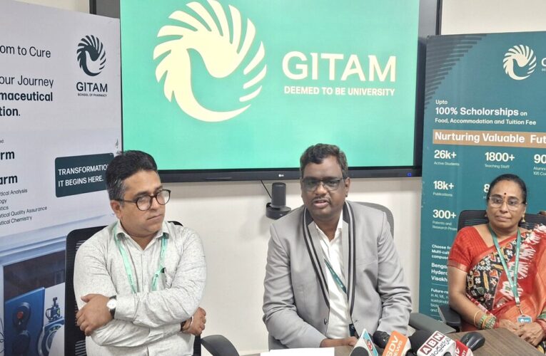 GITAM to weave AI, ML into pharmacy courses from 2026–27