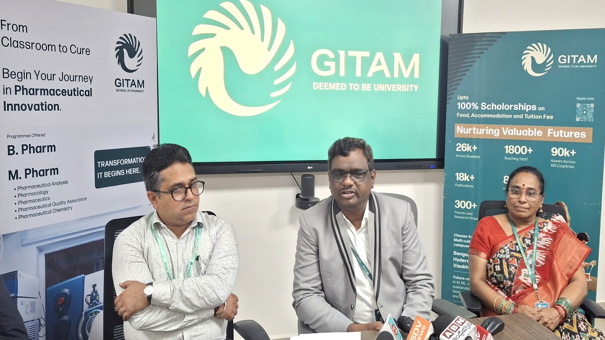 GITAM to weave AI, ML into pharmacy courses from 2026–27