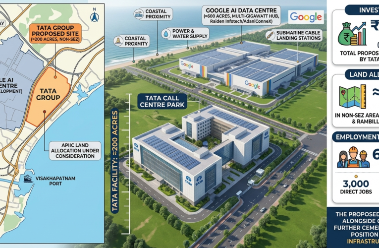 Tata plans data centre near Google facility in Rambilli