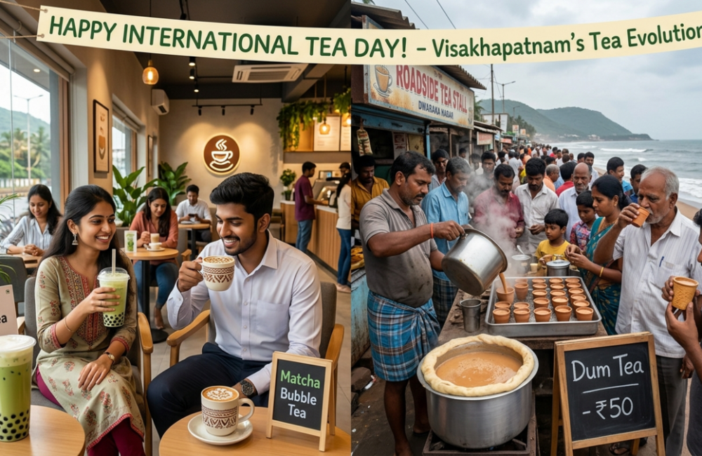 Vizag’s Tea Culture Gets a Modern Twist