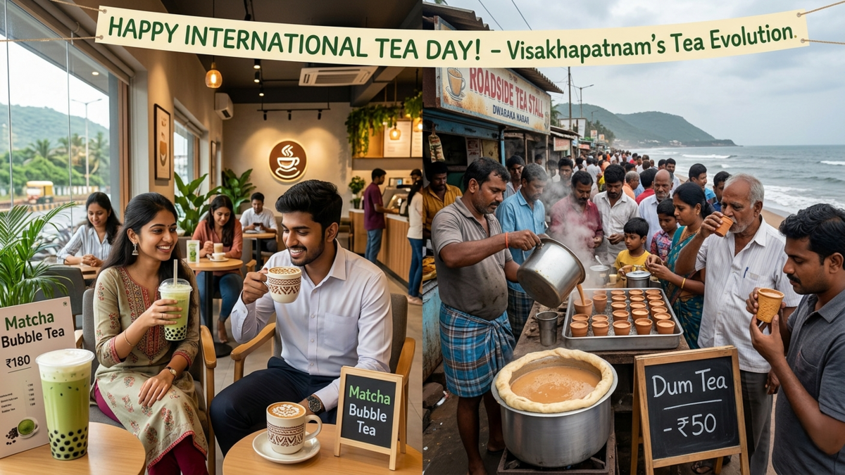 Vizag’s Tea Culture Gets a Modern Twist