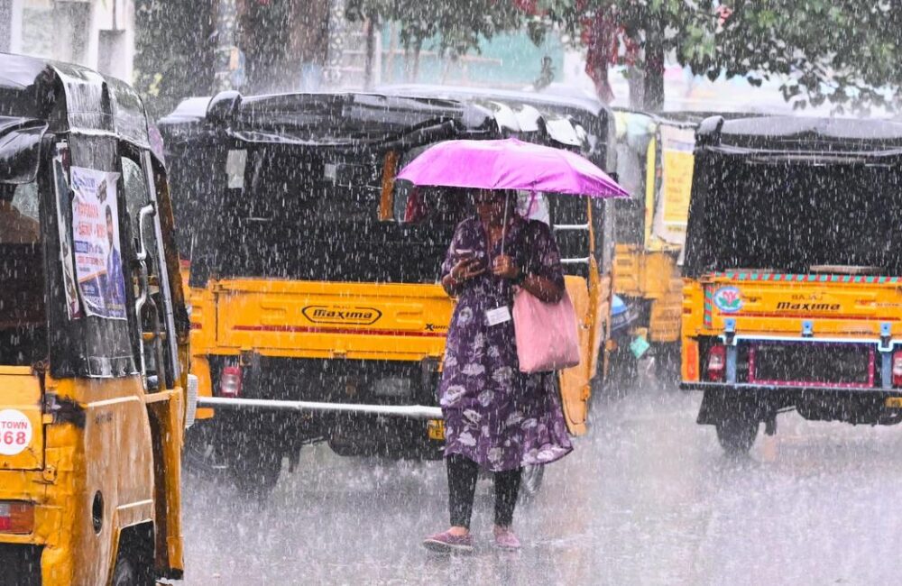 Rains lash Vizag, bring relief from heat; waterlogging disrupts traffic