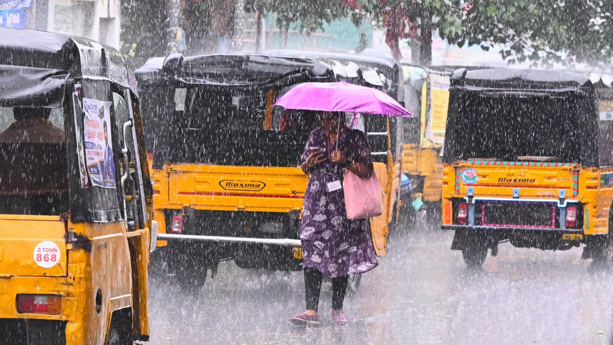 Rains lash Vizag, bring relief from heat; waterlogging disrupts traffic