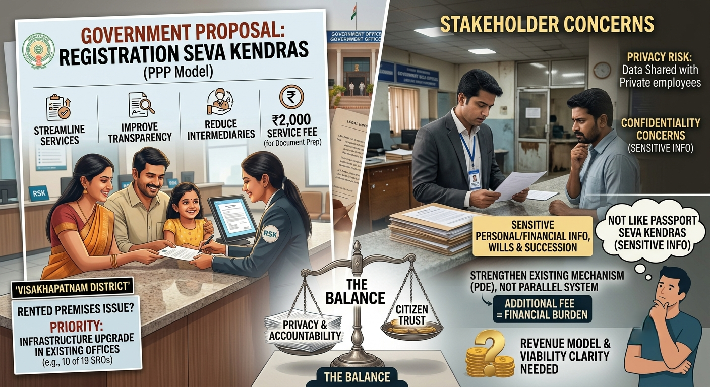 Andhra Pradesh PPP Registration Seva Kendras Face Concerns