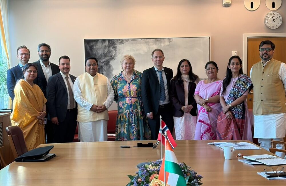 Parliamentary exchanges strengthening India–Norway ties: Sribharat