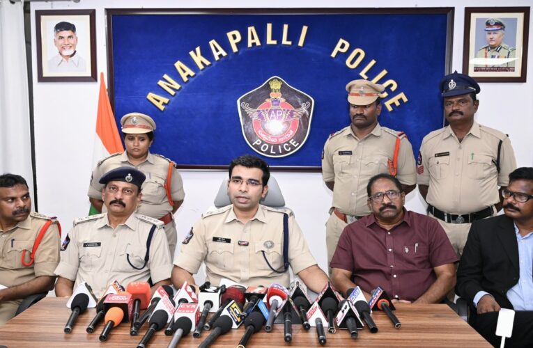 International Drug Offender Among 5 Held; 213 kg Ganja Seized in Anakapalli