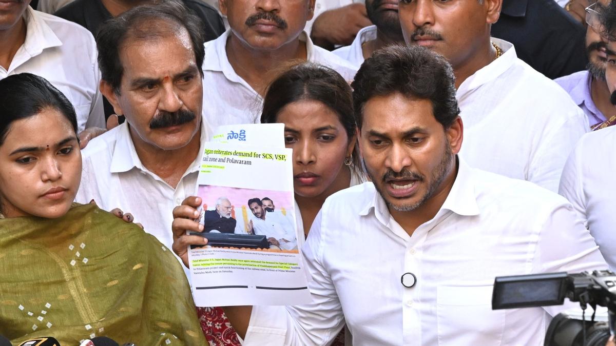 Jagan slams NDA over VSP crisis, demands ₹1 crore relief for blast victims