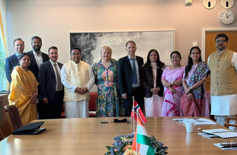 Parliamentary exchanges strengthening India–Norway ties: Sribharat
