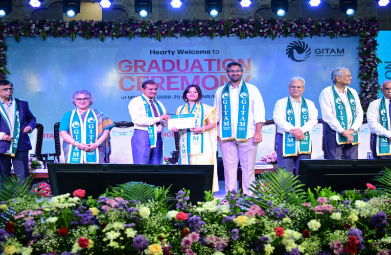 GITAM Awards Degrees to 305 Medical Graduates