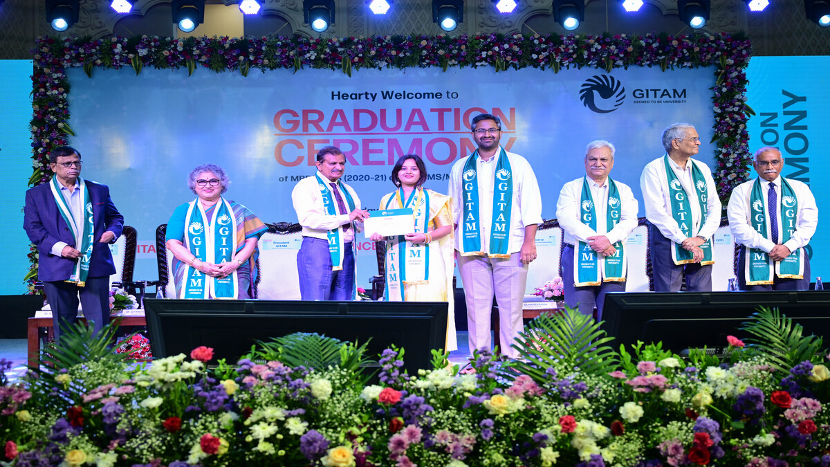 GITAM Awards Degrees to 305 Medical Graduates
