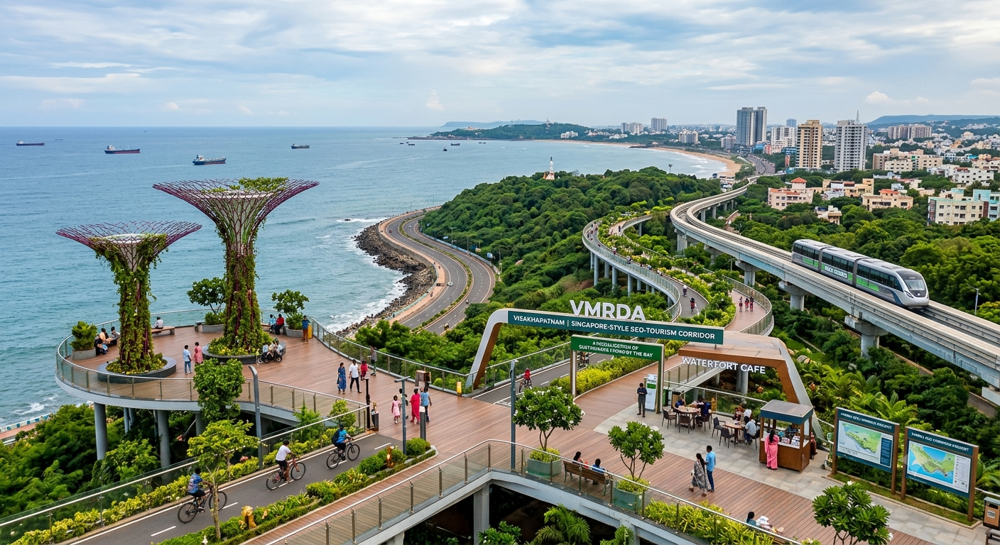 VMRDA proposes Singapore-style eco-tourism corridor in Visakhapatnam